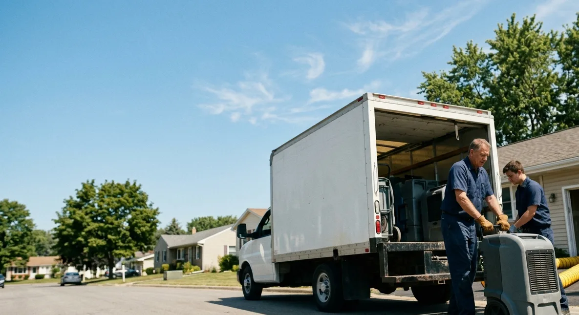 Water Damage Cleanup in White Deer, TX near me